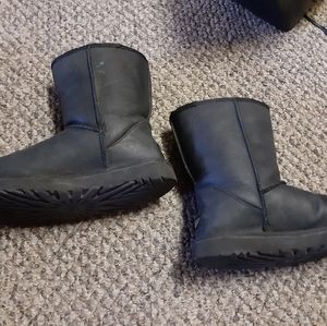 Leather uggs